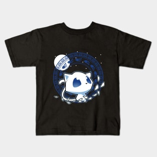 Kawaii Winter Kitty Spirit Kids T-Shirt